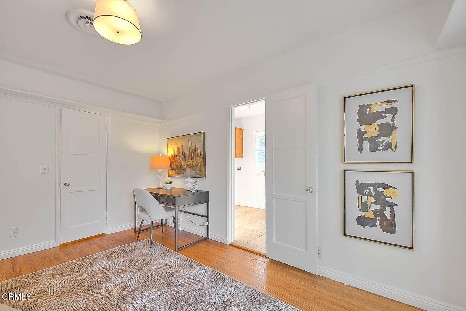 3671 Grayburn Road Pasadena, CA 91107 - Photo 35 of 50 a view of a room with window and wooden floor