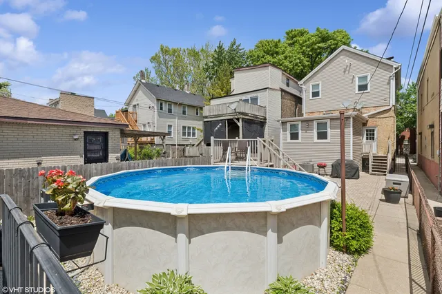 a view of outdoor space yard and deck