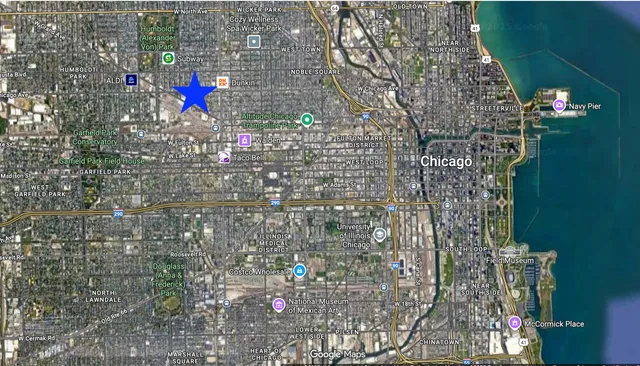 a picture of a bench in the front