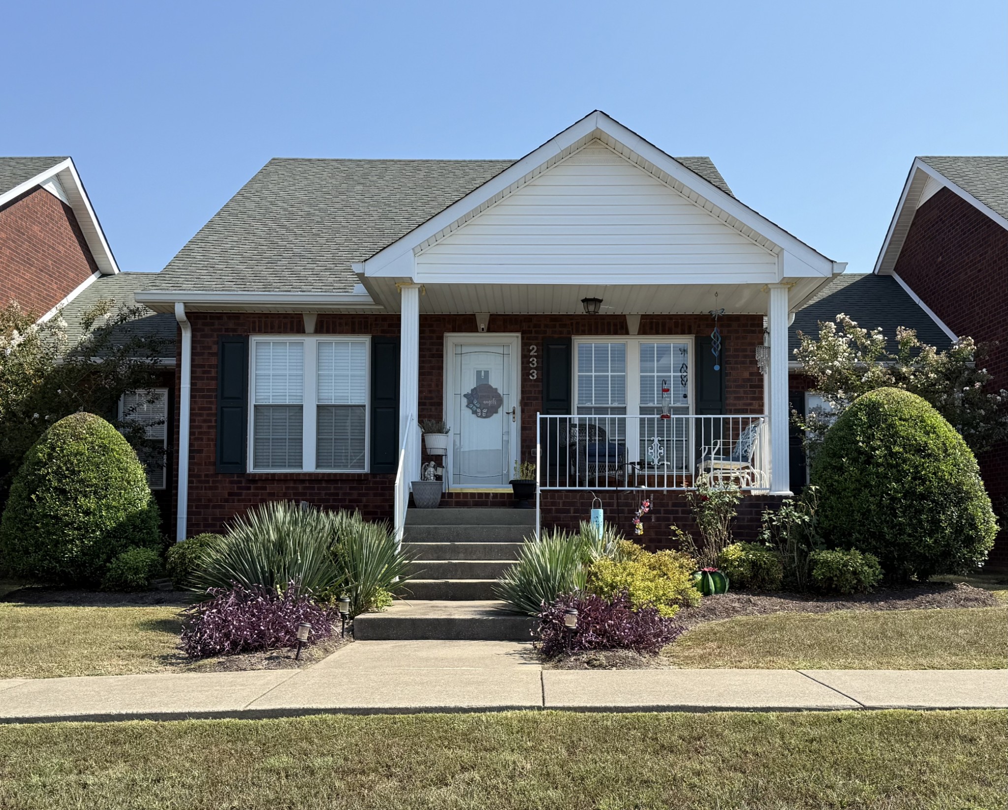 front view of a house
