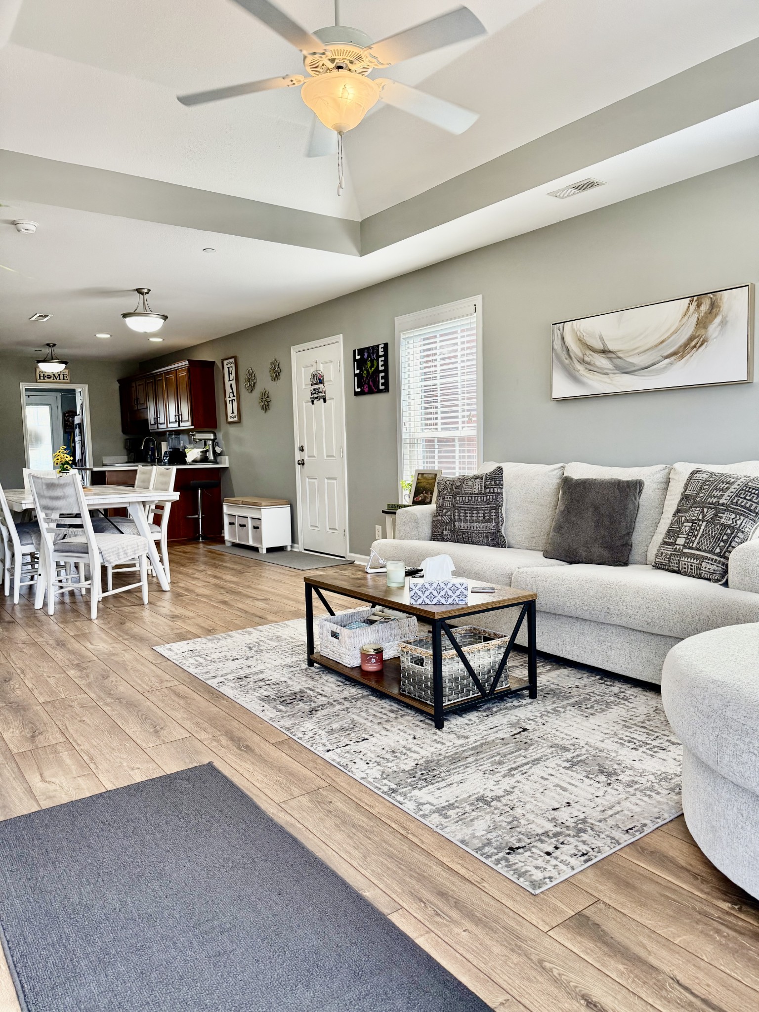 233 Winfrey Court Pleasant View, TN 37146 - Photo 5 of 28 a living room with furniture a rug and a large window