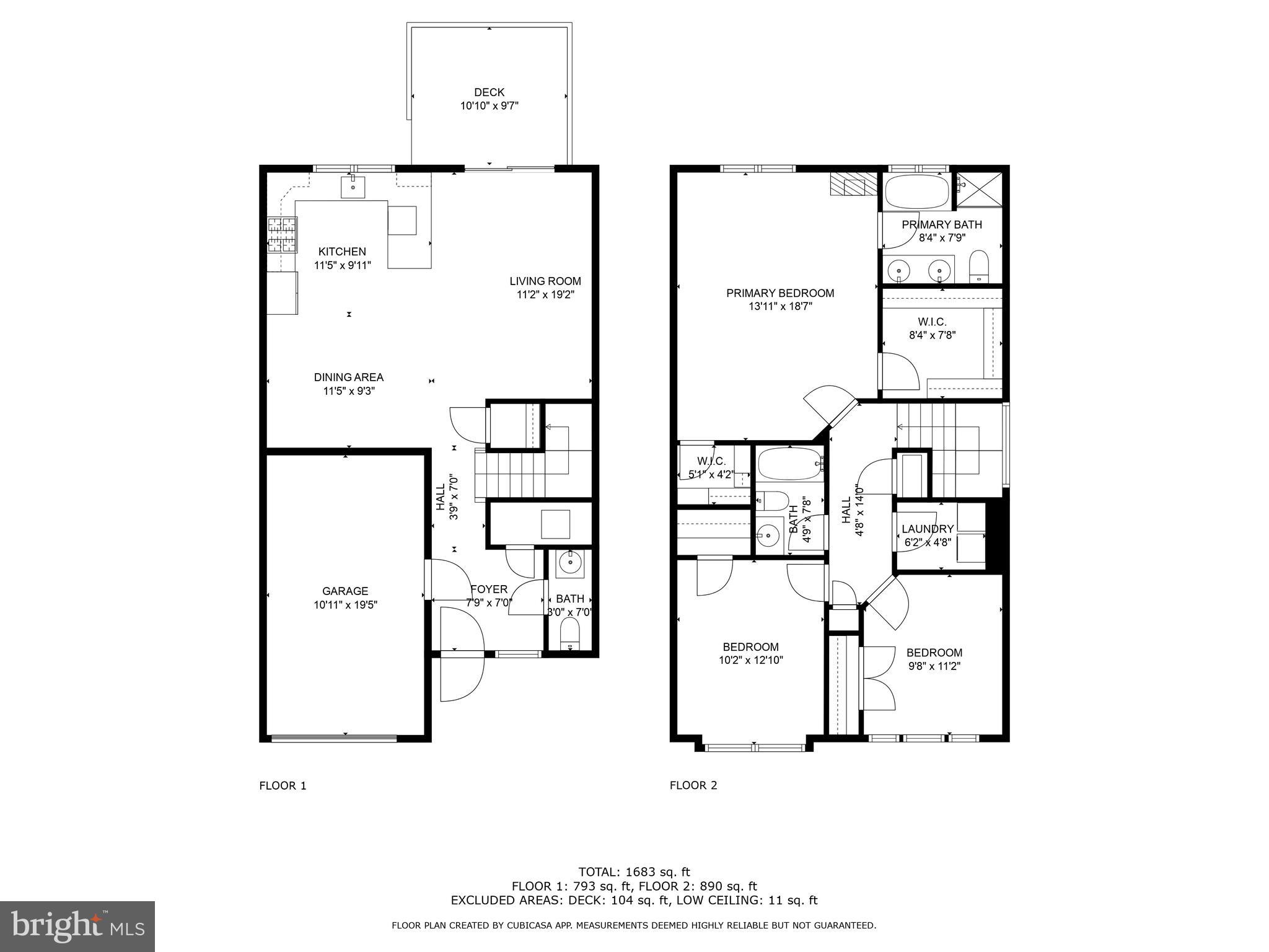 2749 Shelburne Road, Unit 242W Downingtown, PA 19335 - Photo 32 of 32 Floor Plans (Sqft is approximate)