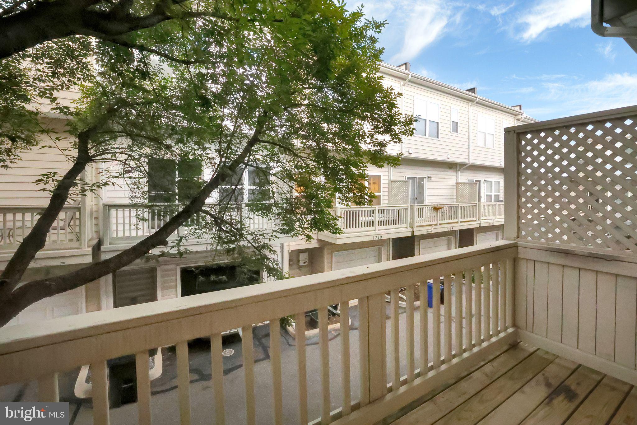2133 12th Place Northwest Washington, DC 20009 - Photo 5 of 28 Balcony (2nd Floor)