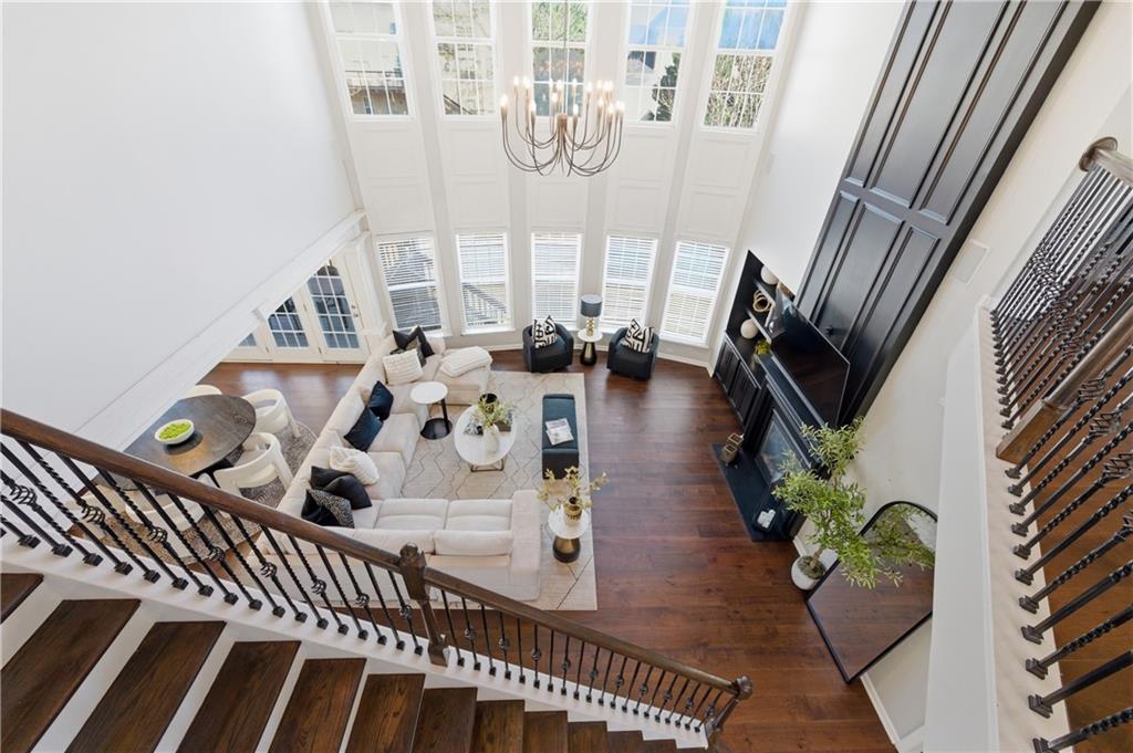 3173 Abbey Place Southwest Atlanta, GA 30331 - Photo 14 of 56 a view of living room with furniture and a fireplace