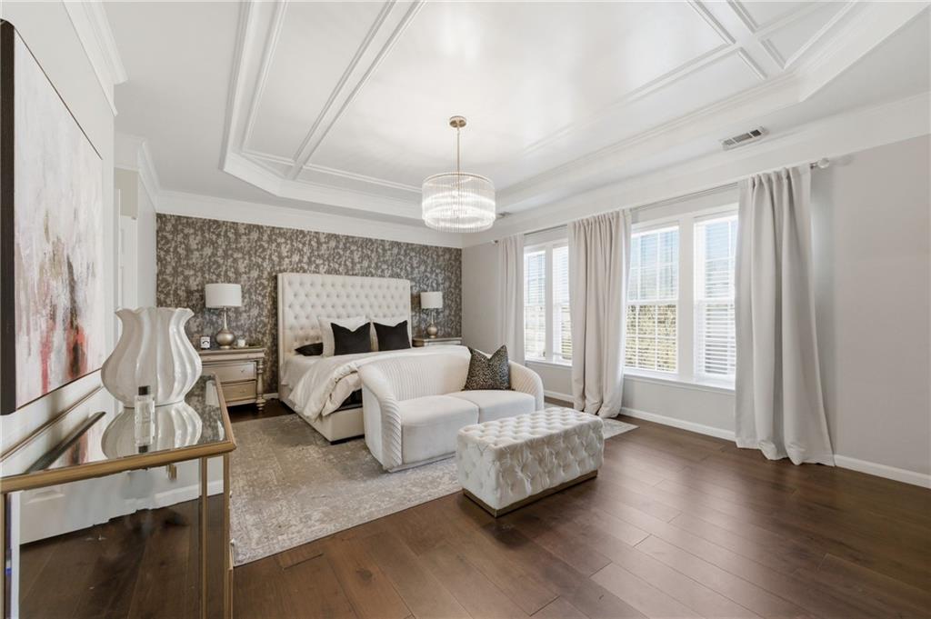 3173 Abbey Place Southwest Atlanta, GA 30331 - Photo 25 of 56 a living room with furniture and a chandelier