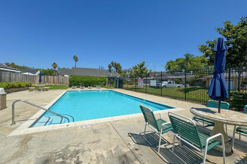 2131 Teal Glen Escondido, CA 92026 - Photo 33 of 35 a view of swimming pool with seating space and yard