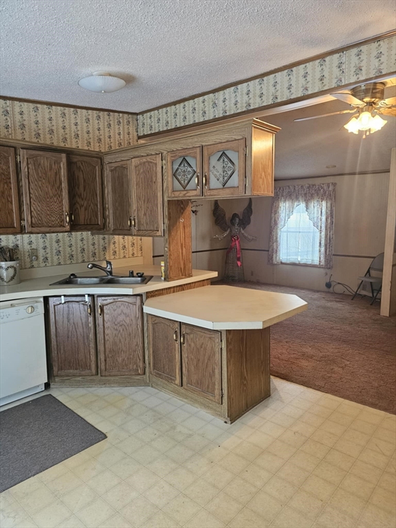 504 Loop Road Savoy, MA 01256 - Photo 3 of 12 a kitchen with a stove a sink and a refrigerator