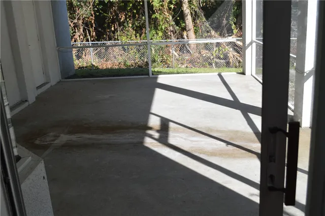 a view of an entrance of house