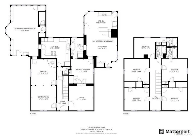 a picture of a floor plan