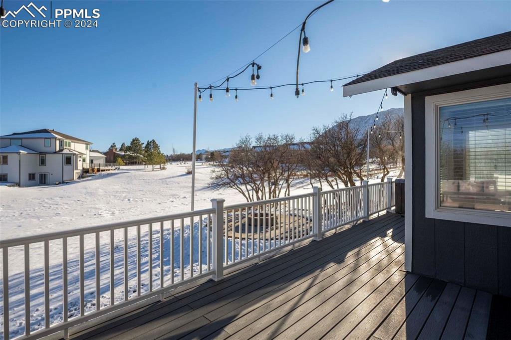 3815 Sierra Vista Road Monument, CO 80132 - Photo 30 of 44 a view of a balcony