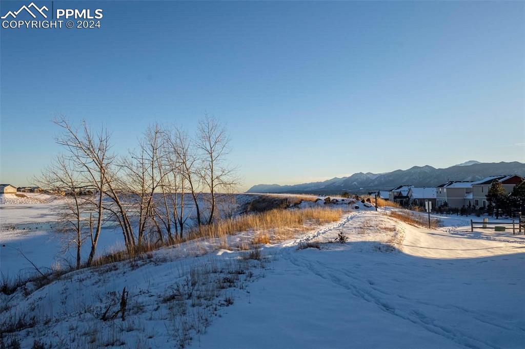 3815 Sierra Vista Road Monument, CO 80132 - Photo 41 of 44 a view of swimming pool and lake view