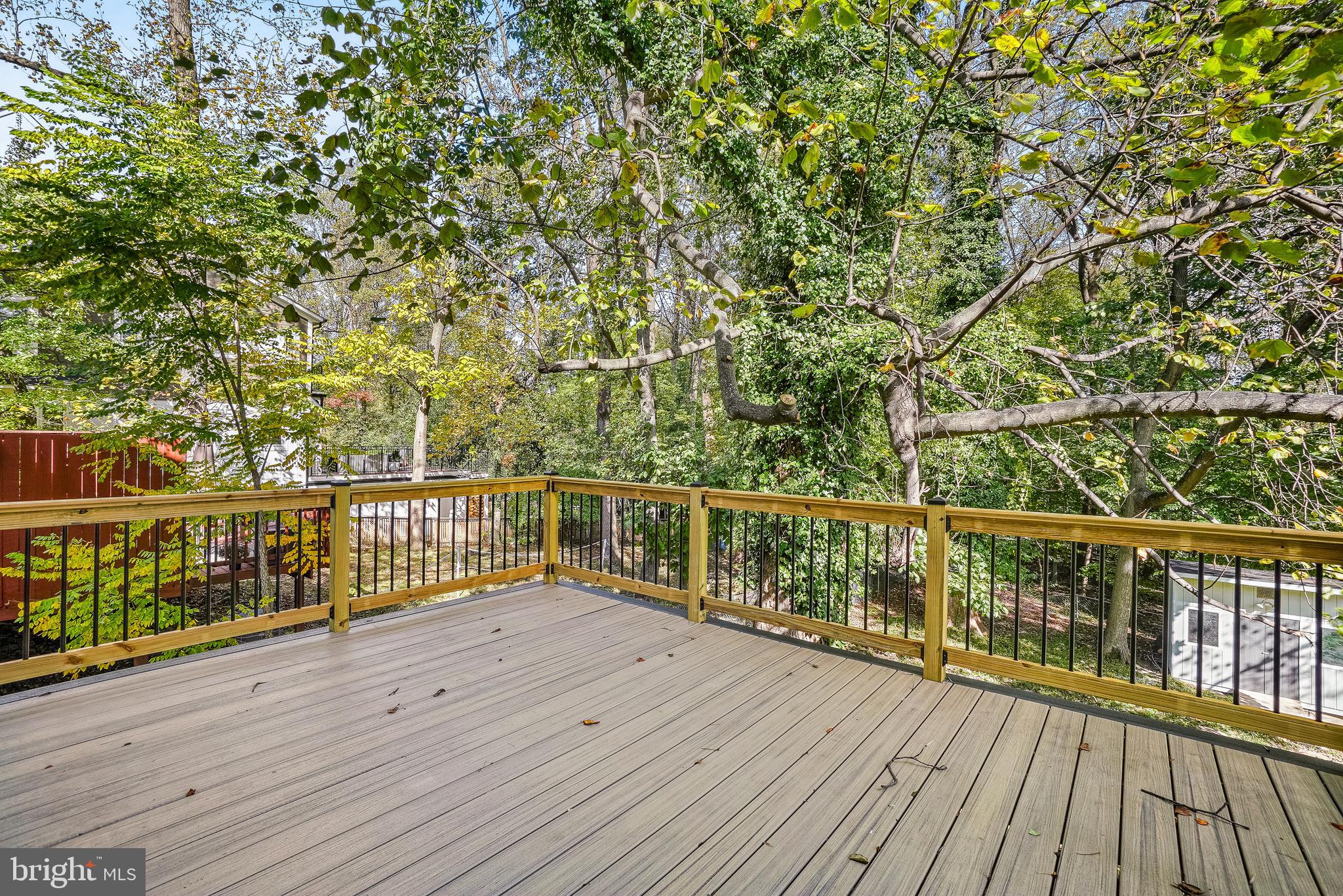 110 Geneva Avenue Silver Spring, MD 20910 - Photo 13 of 61 a view of balcony with wooden floor