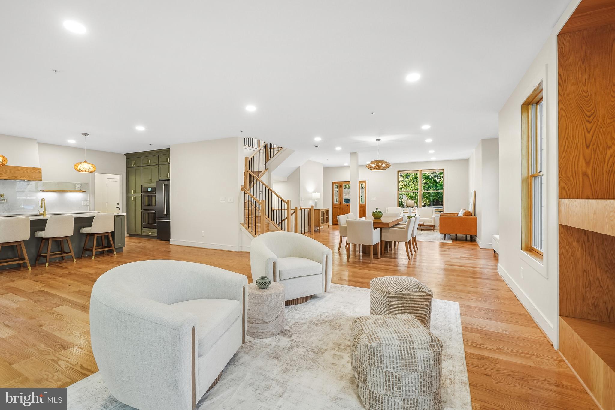 110 Geneva Avenue Silver Spring, MD 20910 - Photo 16 of 62 Seamless Flow Between Living Spaces