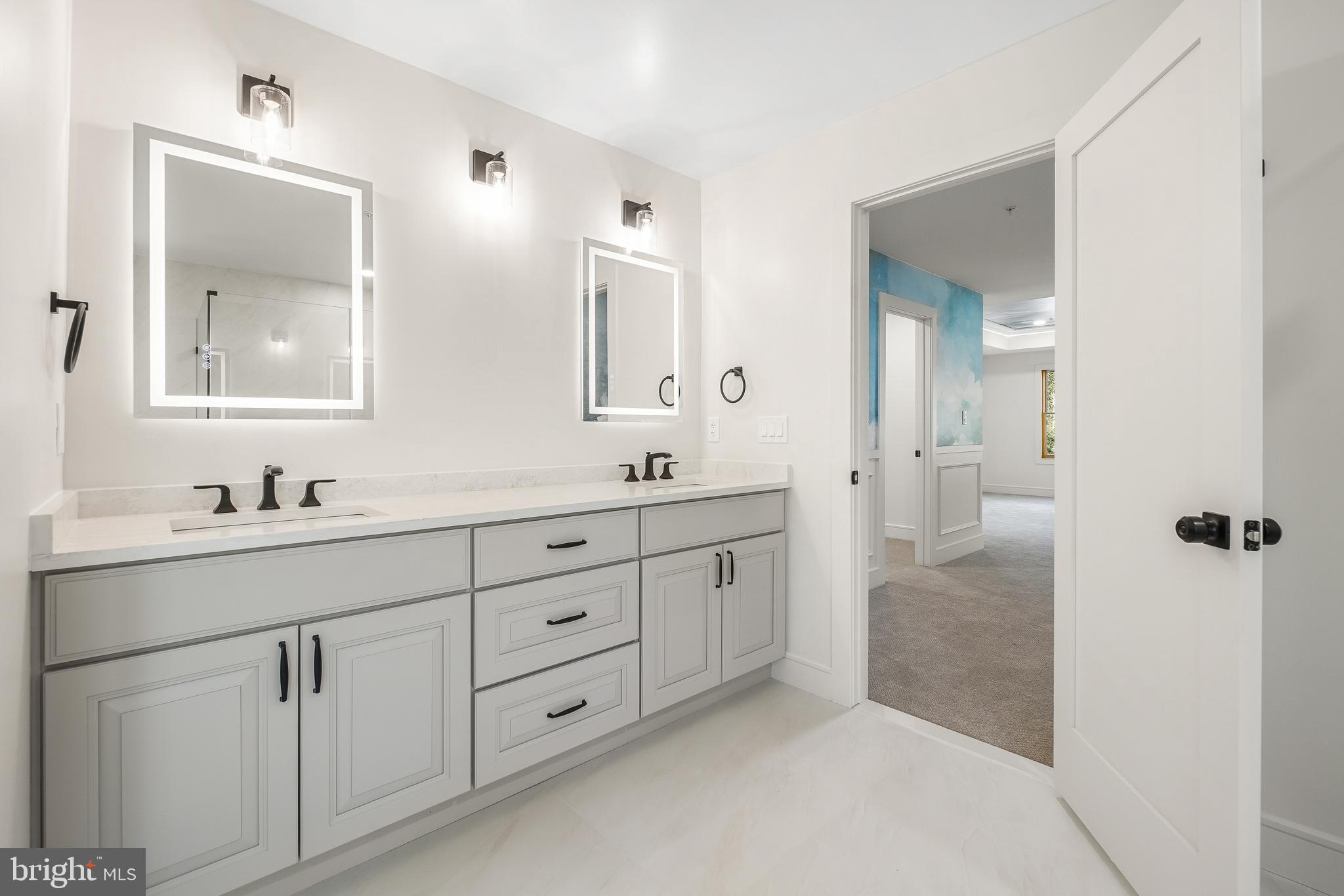 110 Geneva Avenue Silver Spring, MD 20910 - Photo 29 of 61 Double Vanity with Smart Mirrors