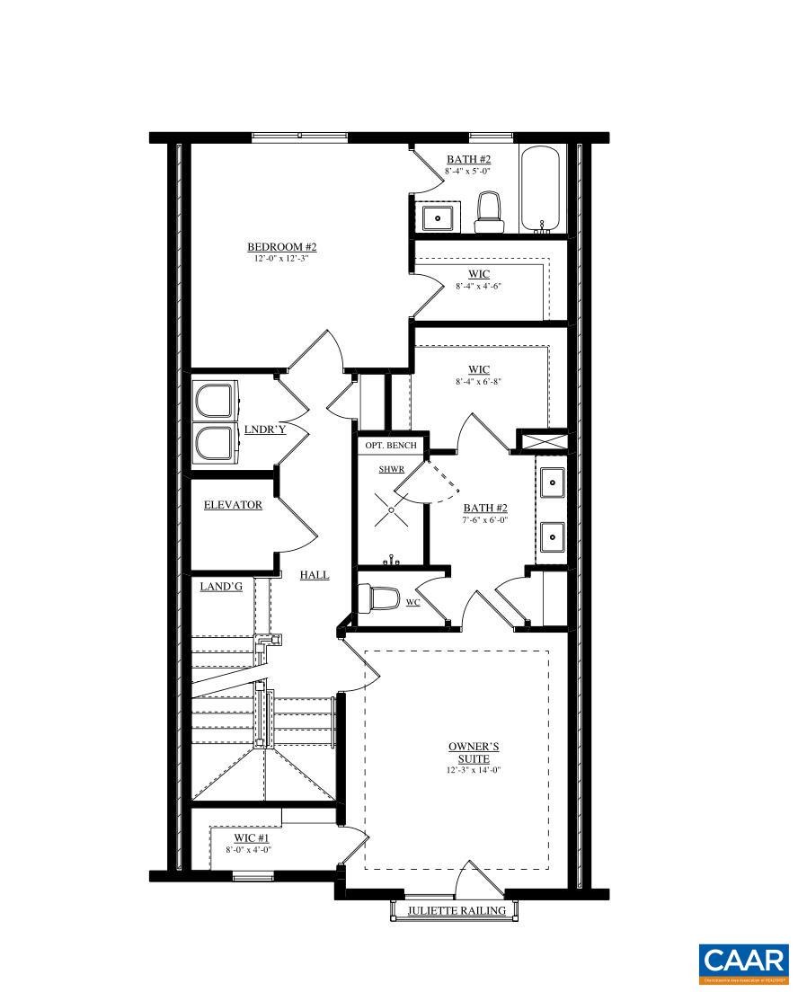 3518 Rowcross Street Crozet, VA 22932 - Photo 32 of 50 a picture of a floor plan