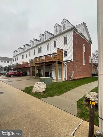a view of hallway with shower