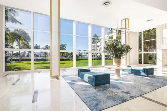 a view of a building with a outdoor space