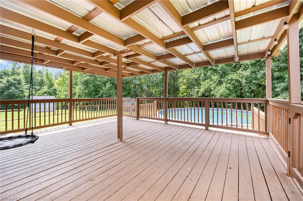 6563 Suits Road Archdale, NC 27263 - Photo 21 of 25 Expansive covered back deck