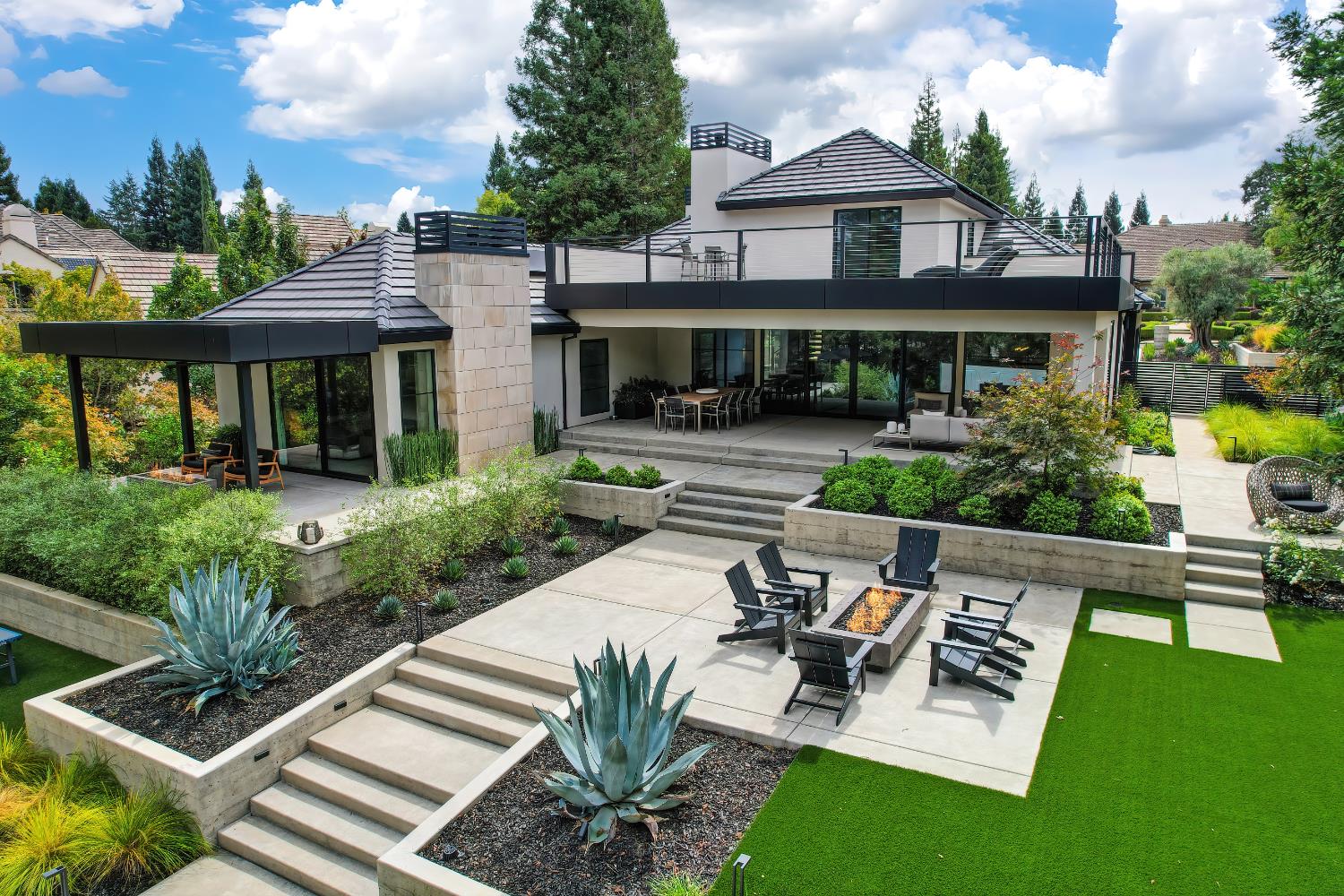 5020 Manchester Court Granite Bay, CA 95746 - Photo 56 of 95 a view of a house with backyard sitting area and garden