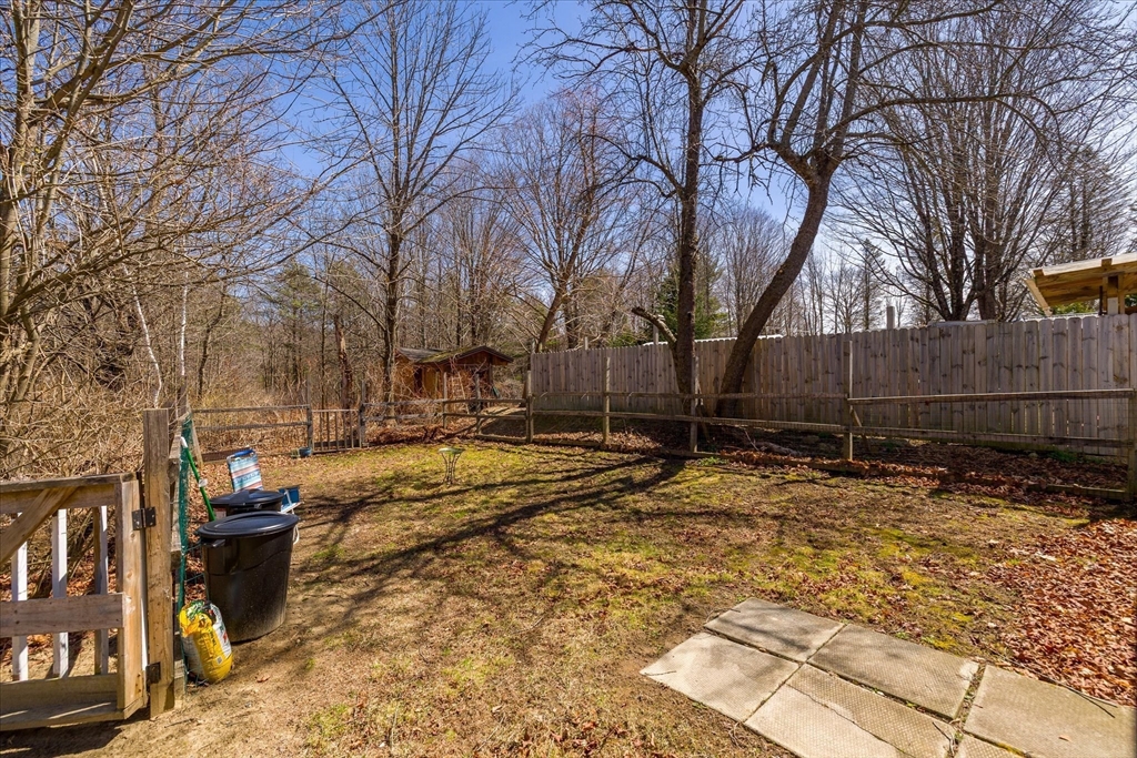 113 Baldwinville Road Templeton, MA 01468 - Photo 23 of 24 a view of a yard with wooden fence