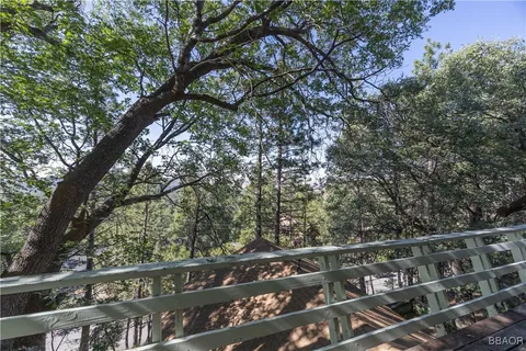 a view of backyard with green space