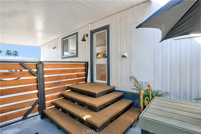 a outdoor space with patio