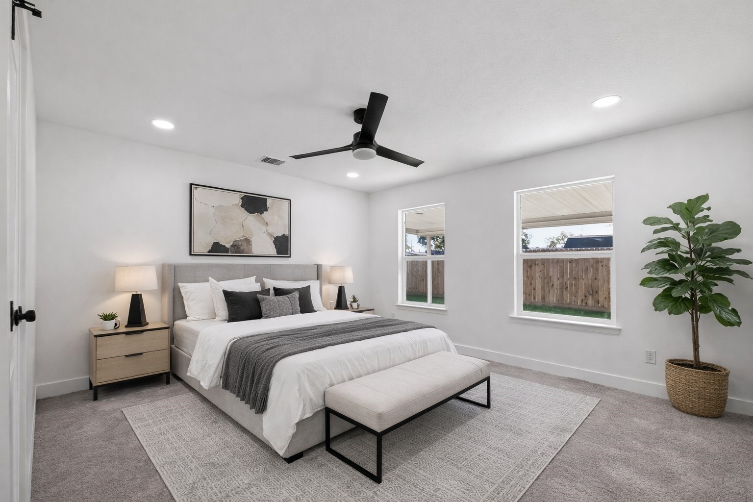 3112 Hays Street Pasadena, TX 77503 - Photo 14 of 22 a bedroom with bed and window