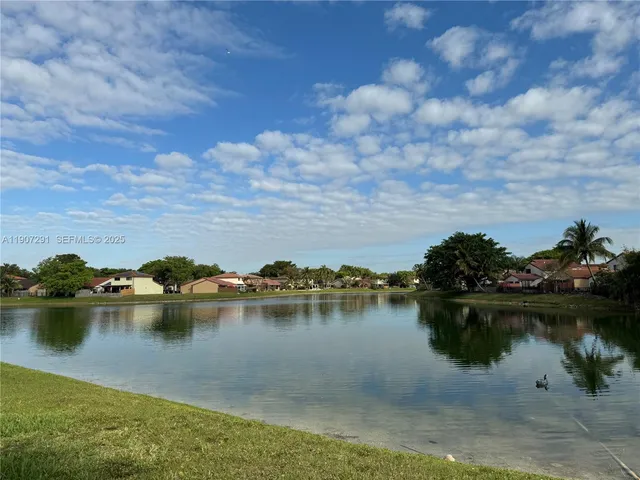 a view of lake with houses