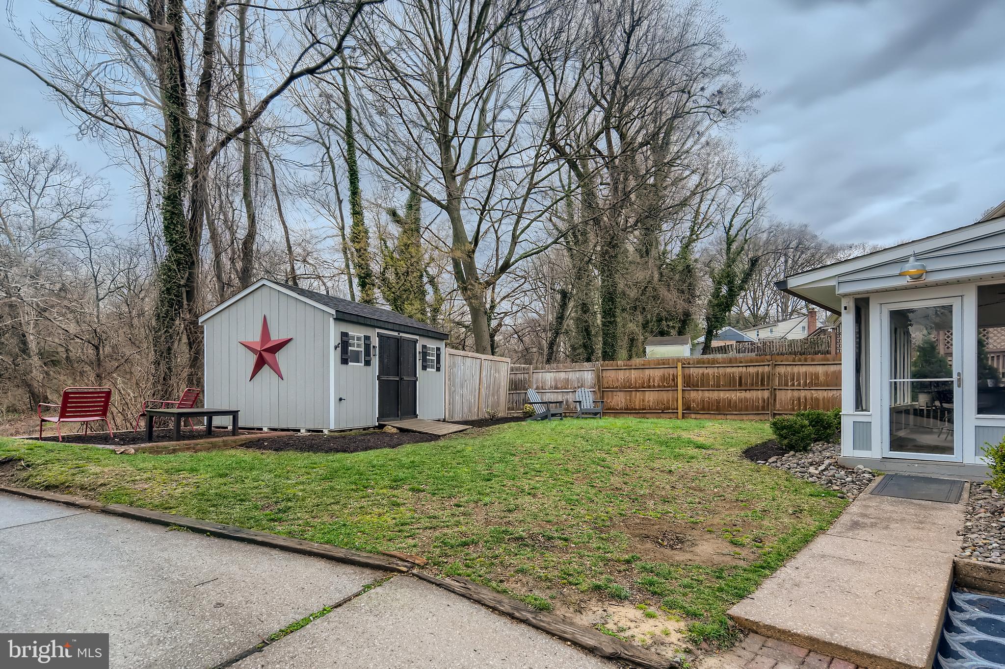 6624 Queens Ferry Road Baltimore, MD 21239 - Photo 6 of 29 Back Yard & Shed