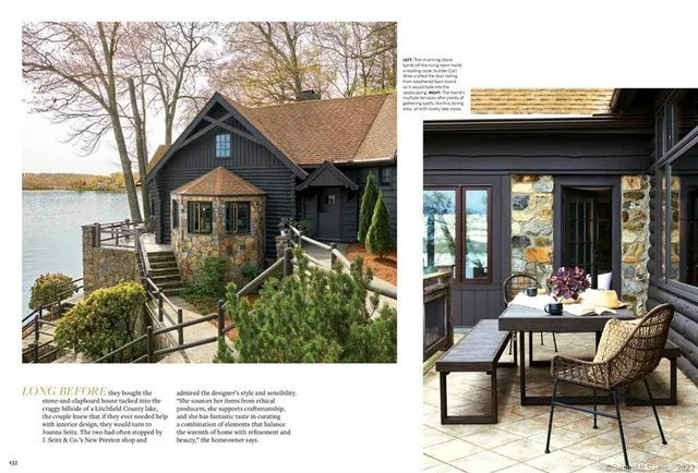 a view of a house with backyard porch and sitting area