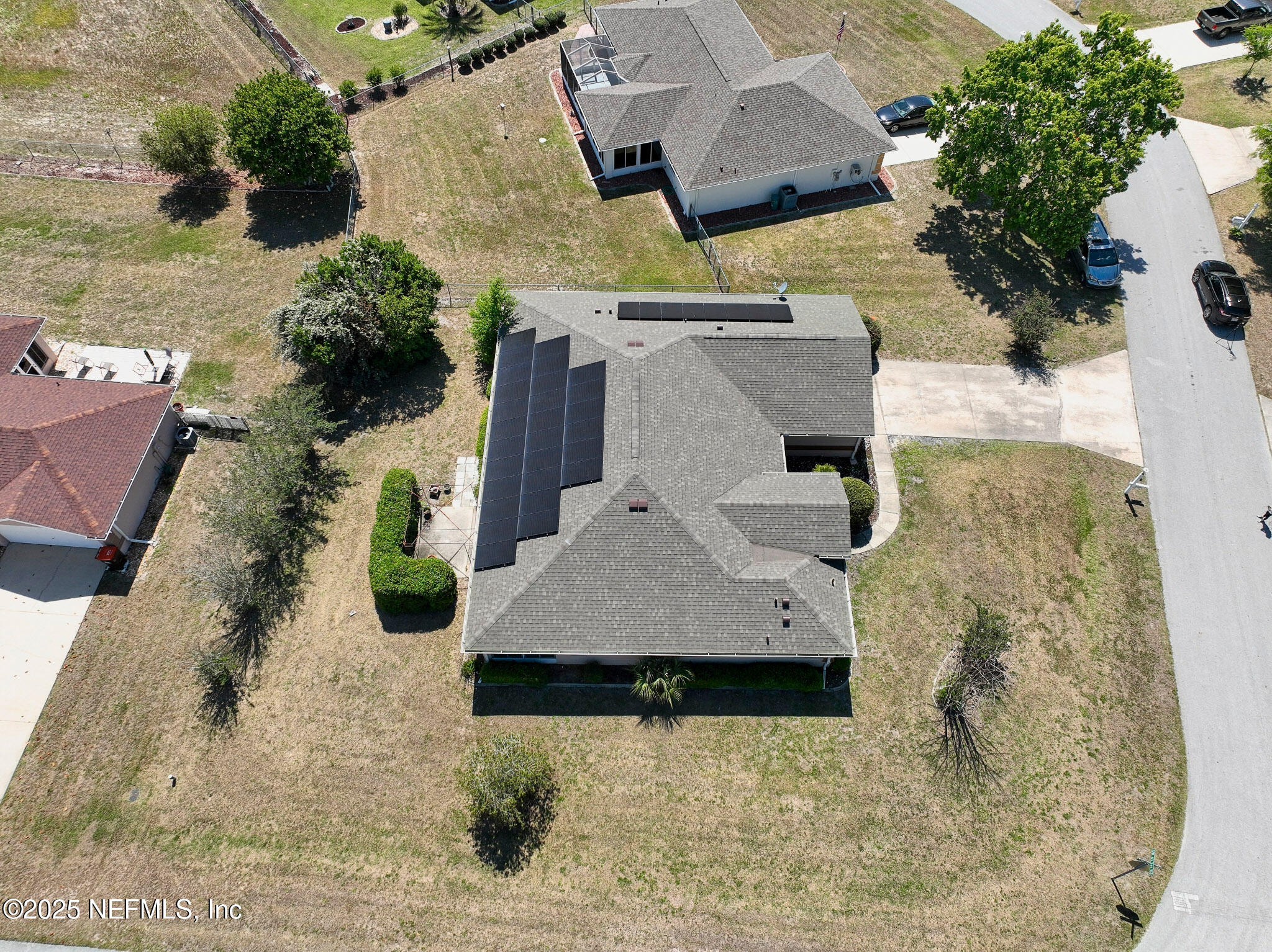 10121 Southwest 61st Terrace Road Ocala, FL 34476 - Photo 2 of 49 Barbara aerial view and lot setup
