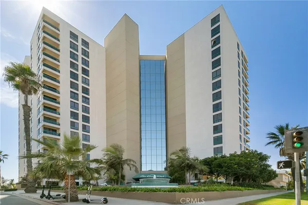 a front view of a building