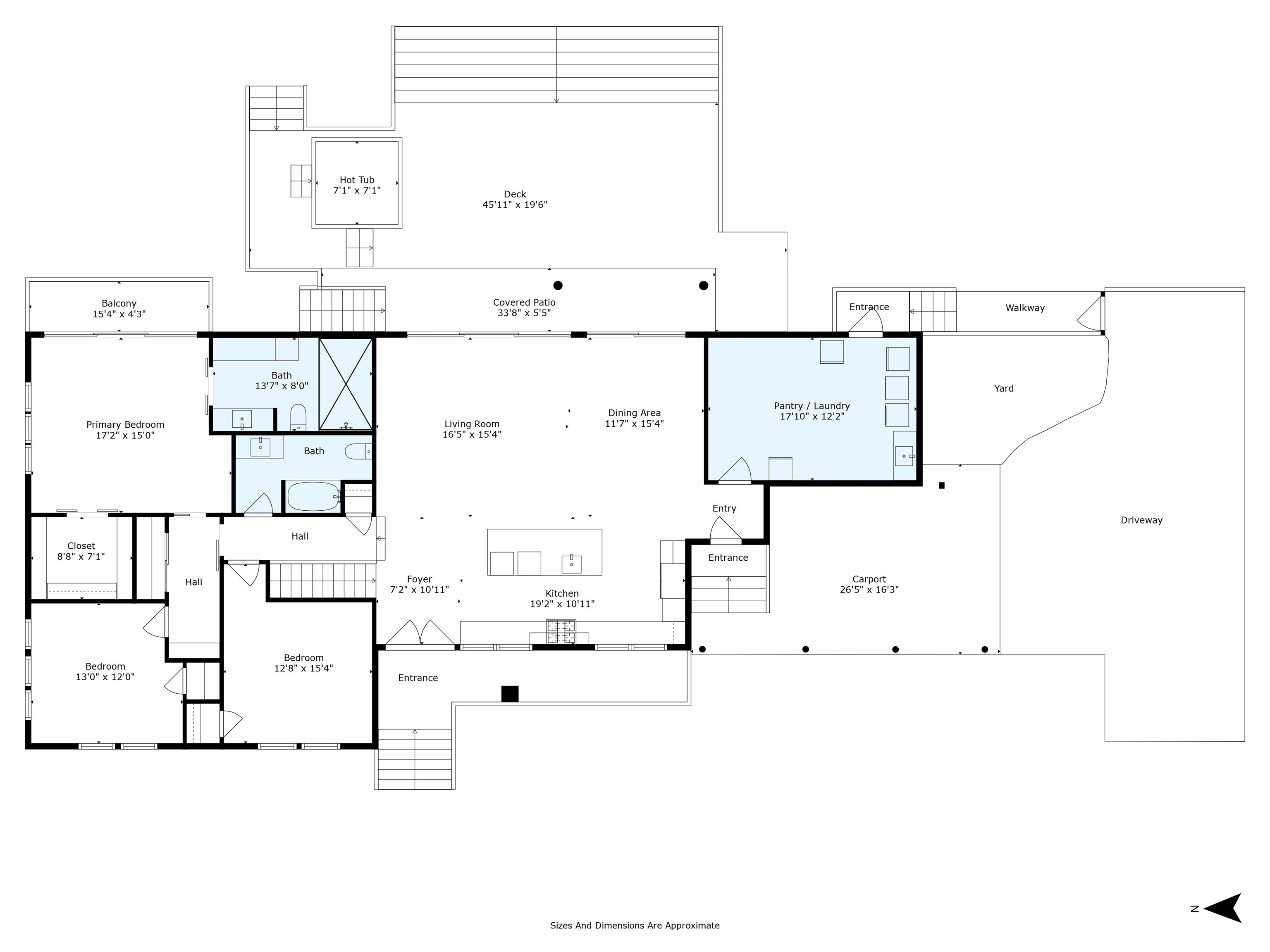 233 Suzanne Circle Mobile, AL 36608 - Photo 85 of 85 View of floor plan / room layout