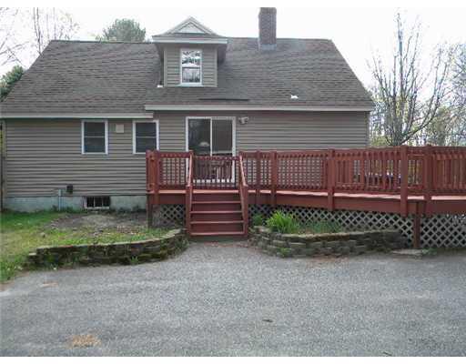 153 Bridgton Road Westbrook, ME 04092 - Photo 7 of 23 Exterior Back. back view of home and...