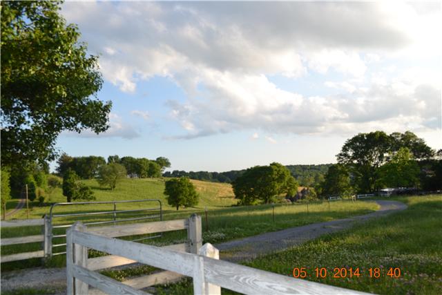 4910 Hickory Ridge Road Lebanon, TN 37087 - Photo 3 of 14 VIEW FROM THE ENTRANCE GATE AT HICKORY RIDGE RD....PLENTY OF RD FRONTAGE AND PRIVACY....