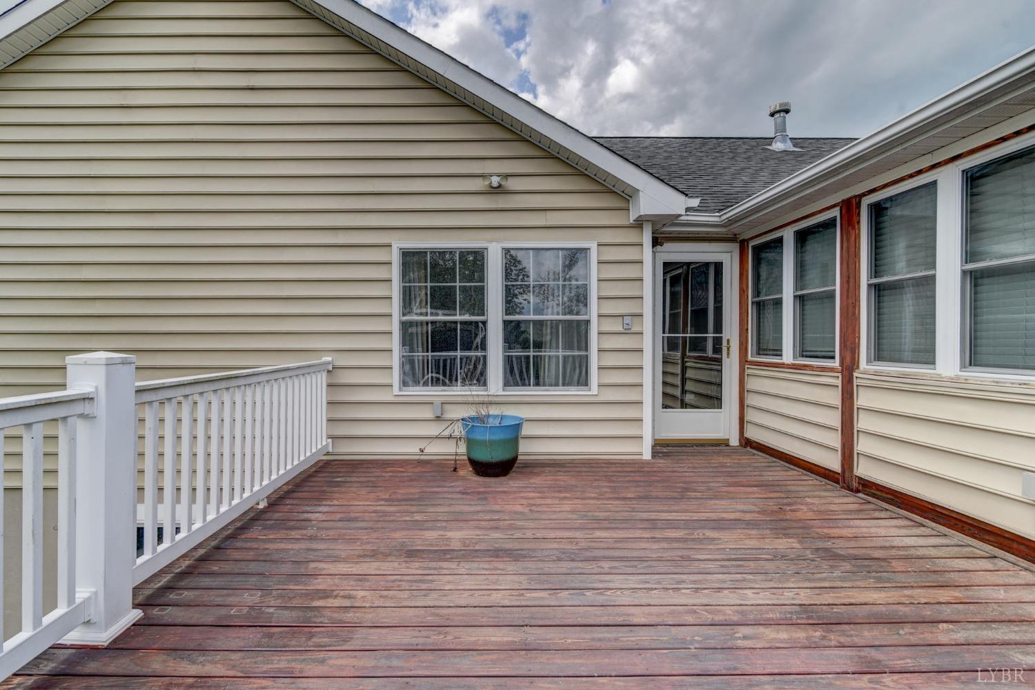 6835 Level Run Road Long Island, VA 24569 - Photo 16 of 57 a view of a house with deck