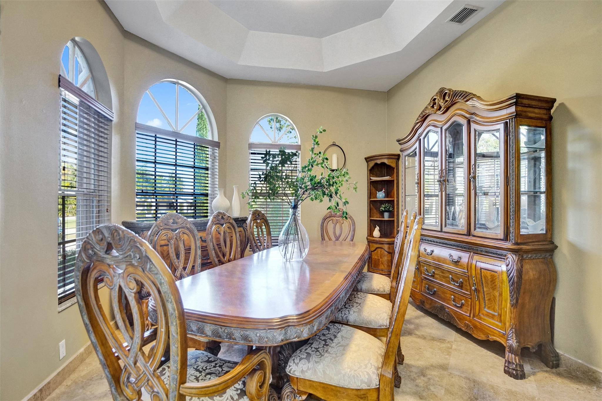 3151 Southwest 135th Terrace Davie, FL 33330 - Photo 27 of 74 a view of a dining room with furniture window and wooden floor