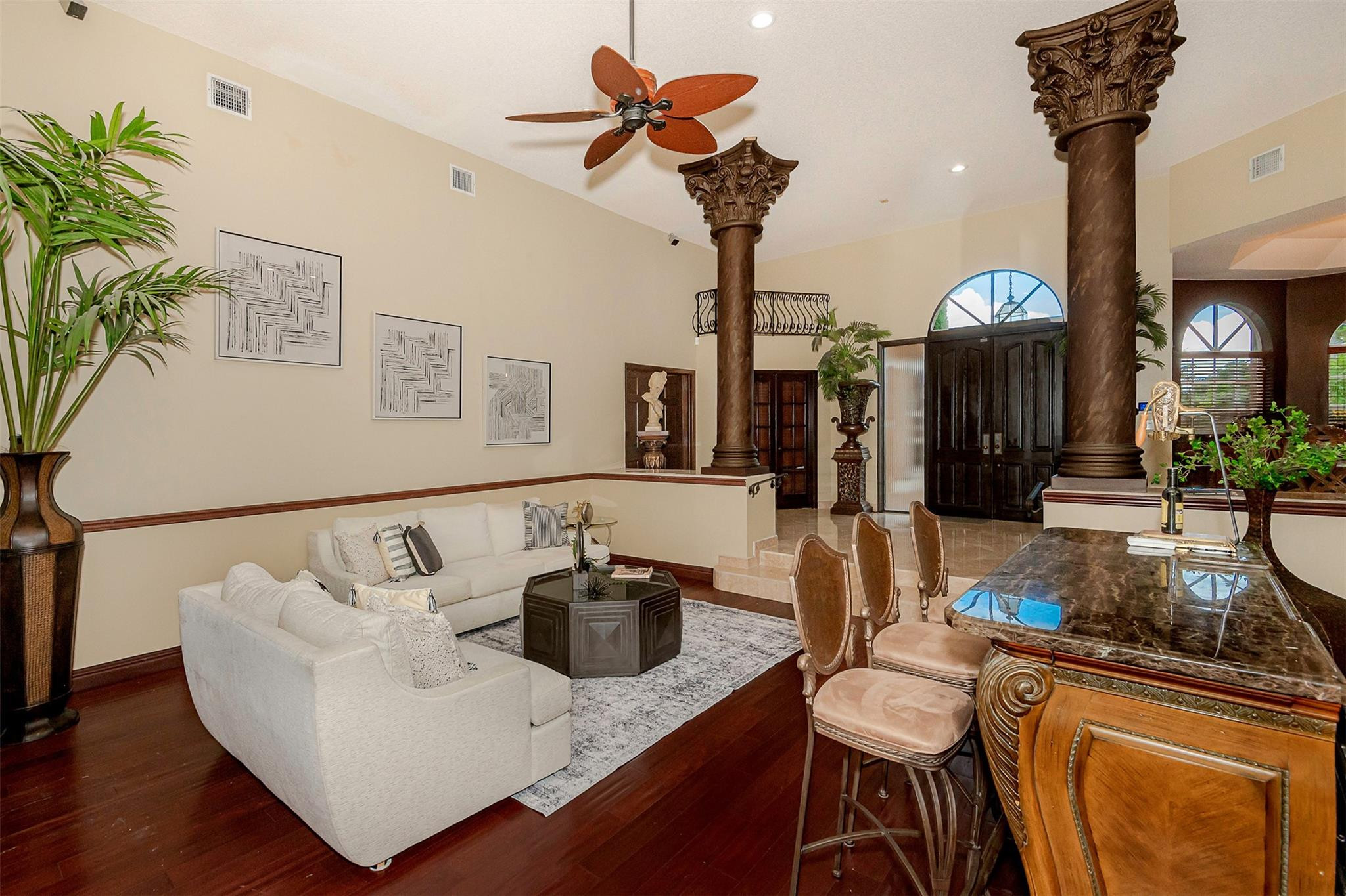 3151 Southwest 135th Terrace Davie, FL 33330 - Photo 7 of 74 a view of a dining room with furniture and wooden floor