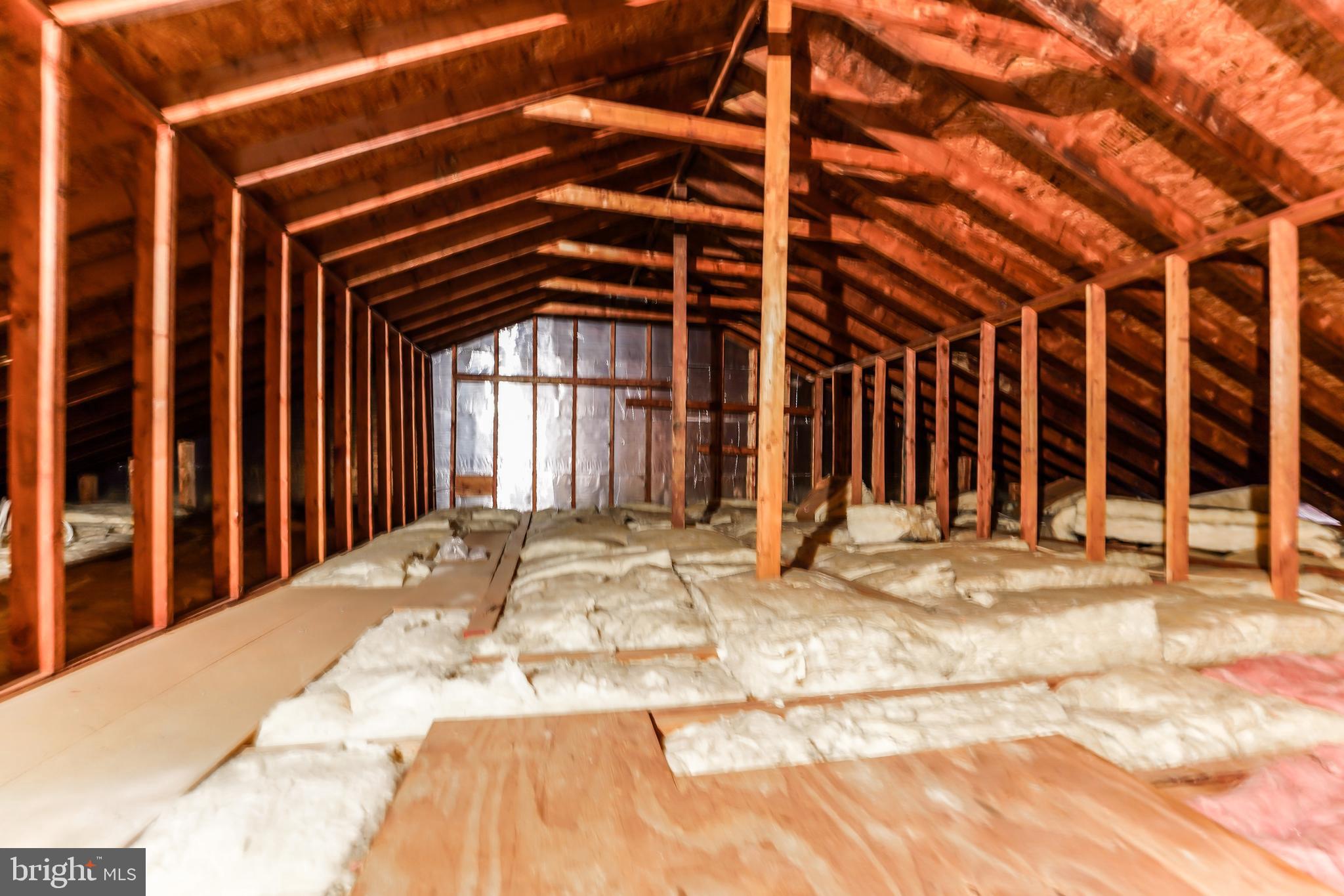 140 Cherry Lane Folsom, PA 19033 - Photo 28 of 35 High Ceilings in Attic - Expansion Made Easy