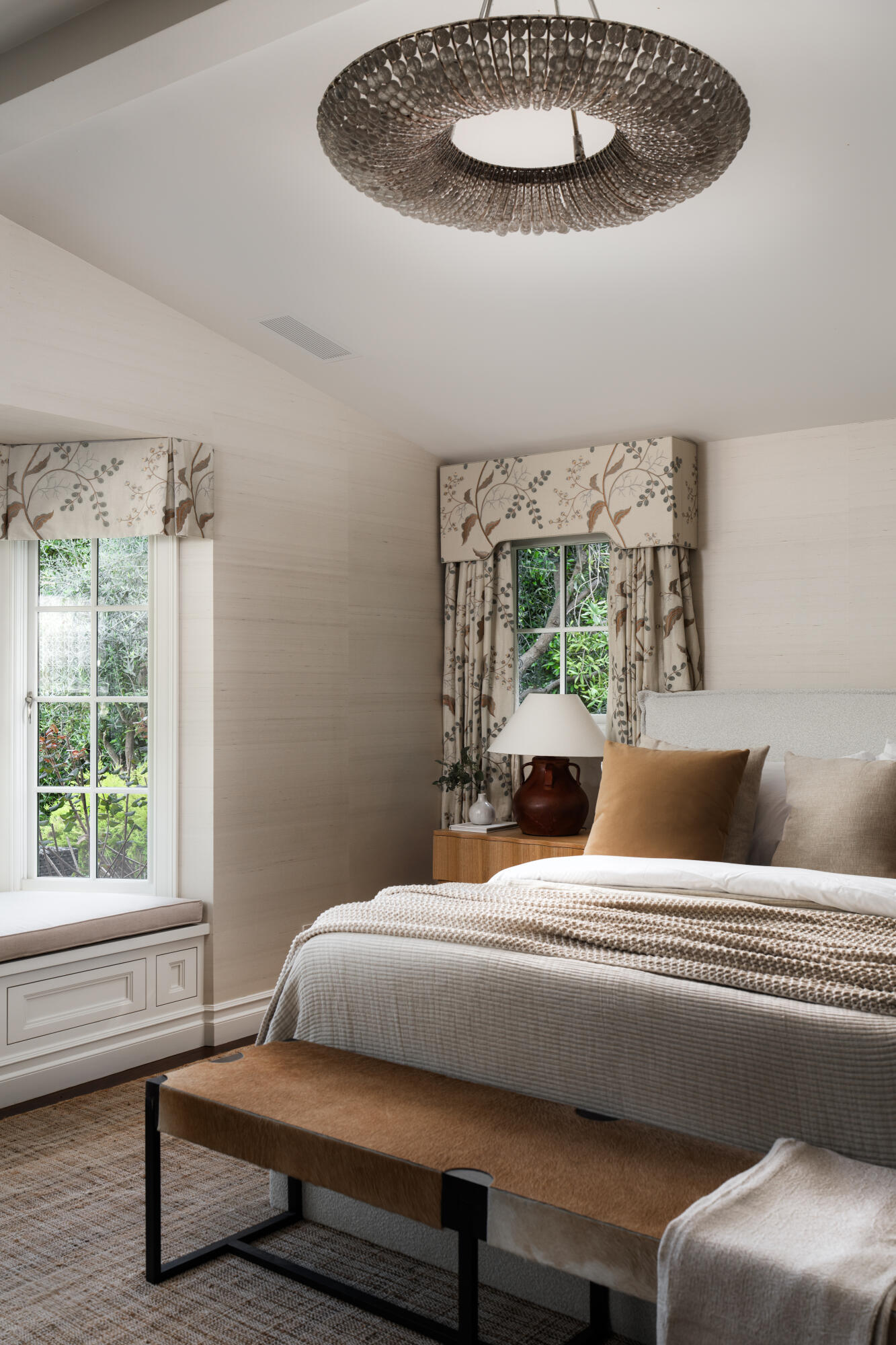 610 Olive Road Montecito, CA 93108 - Photo 14 of 34 a bedroom with a bed and a window