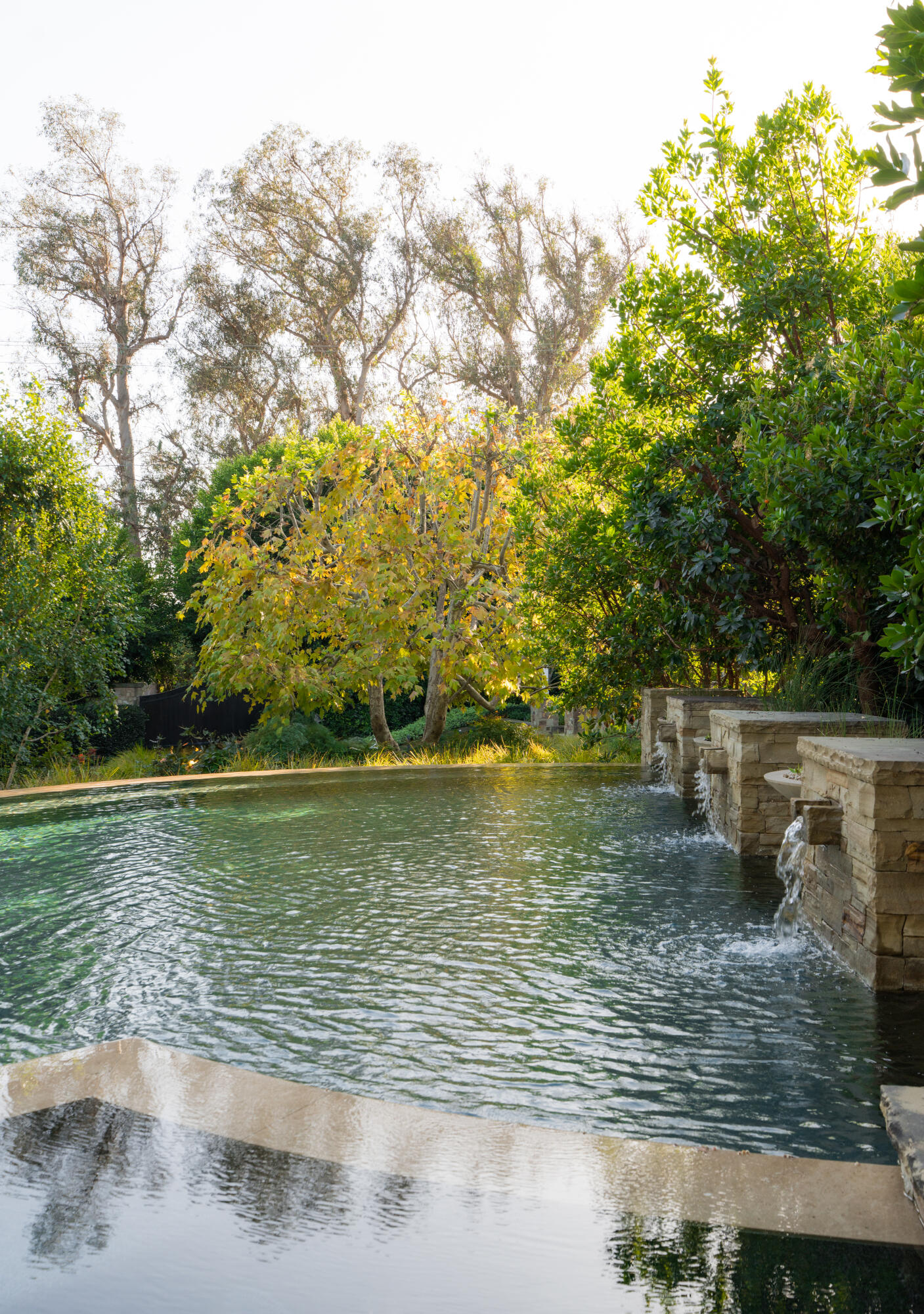 610 Olive Road Montecito, CA 93108 - Photo 25 of 34 a view of a water fountain and an outdoor space