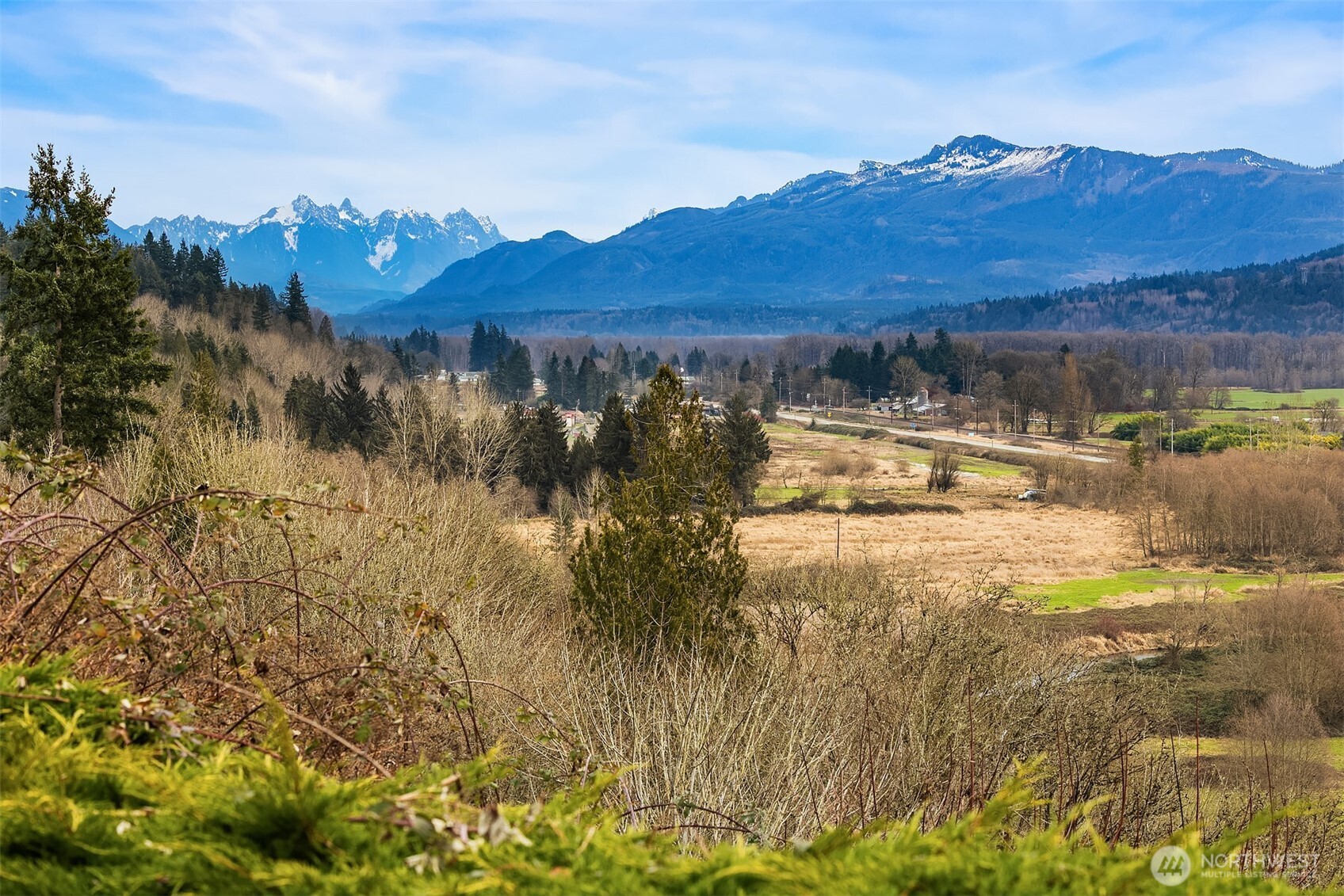 103 West Rivmont Drive Monroe, WA 98272 - Photo 32 of 34 a view of a town with mountains in the background