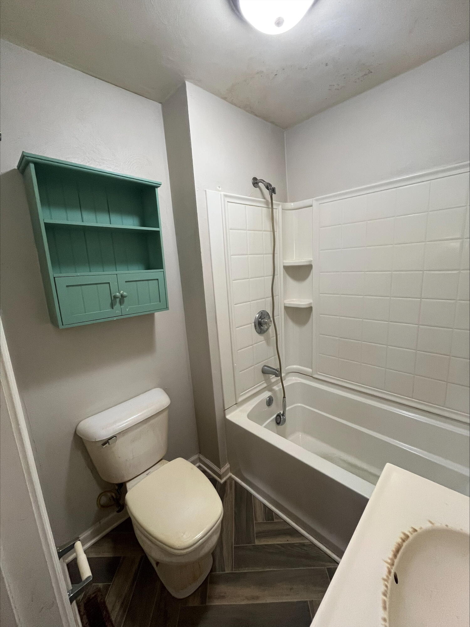 4529 Old Mountain Road Northeast Roanoke, VA 24019 - Photo 5 of 18 a bathroom with a toilet and a sink