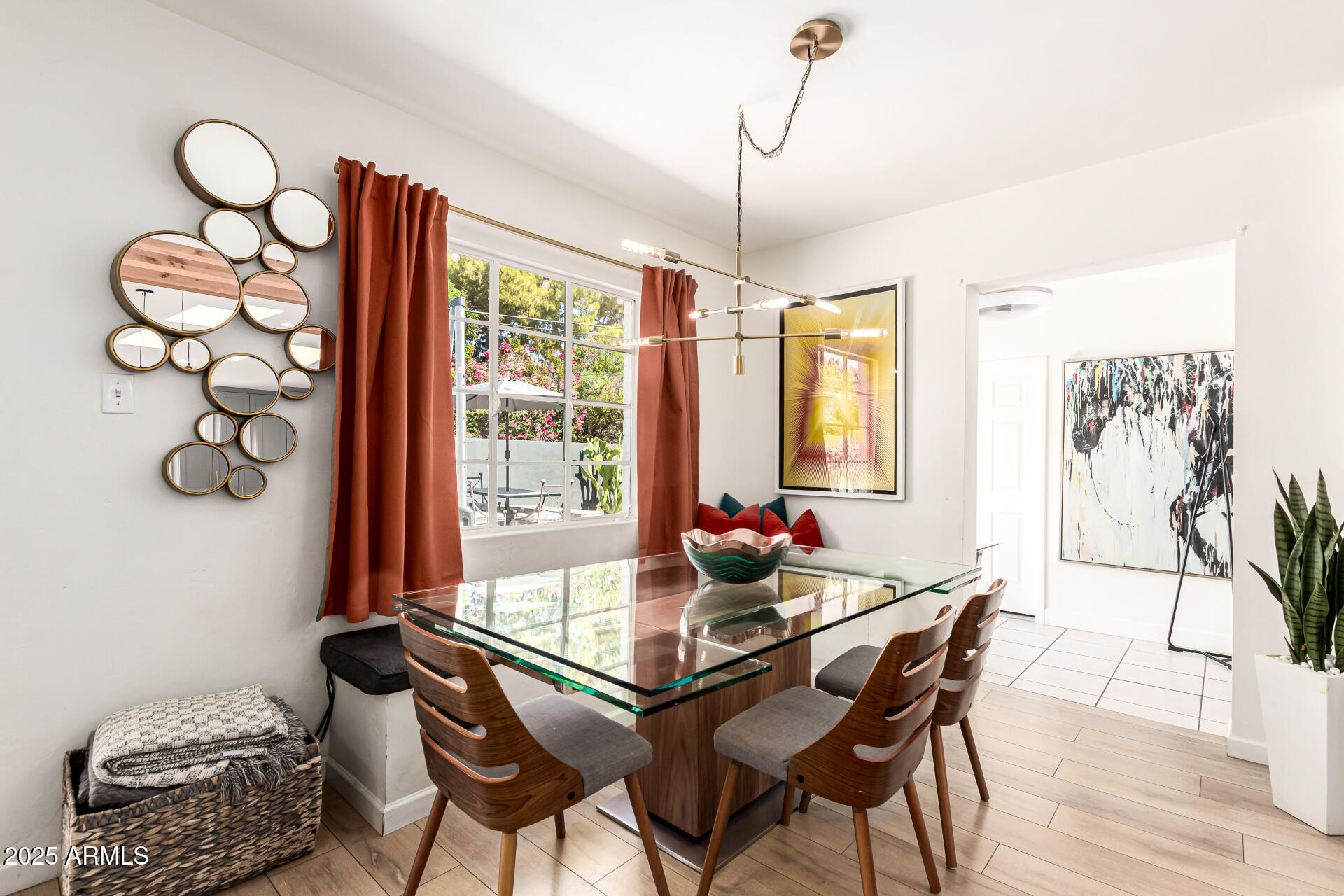 3809 North 35th Street Phoenix, AZ 85018 - Photo 14 of 43 a dining room with furniture and window