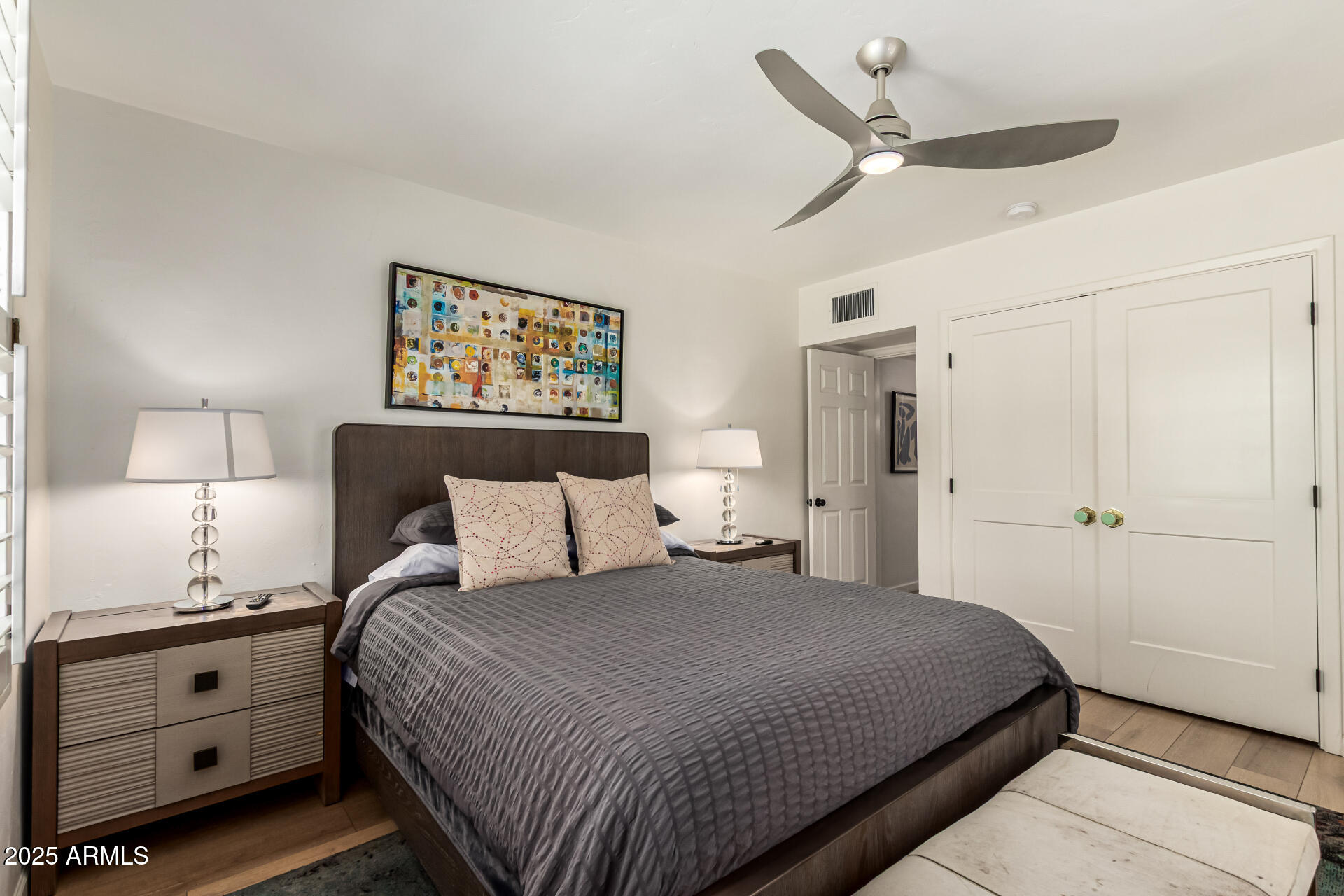 3809 North 35th Street Phoenix, AZ 85018 - Photo 30 of 43 a bedroom with a bed and a window