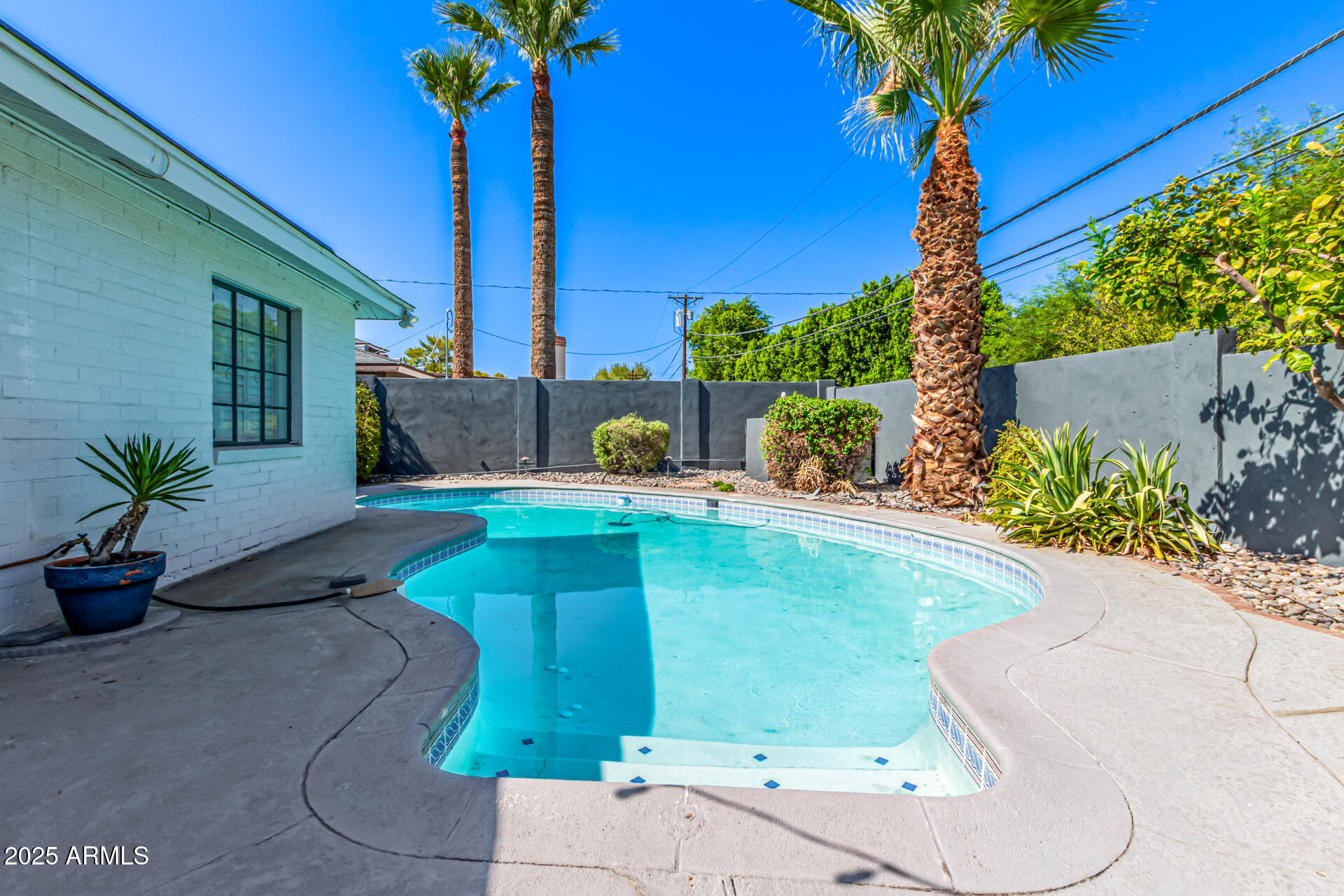 3809 North 35th Street Phoenix, AZ 85018 - Photo 35 of 43 a view of a garden with a fountain