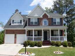 3974 Tristan Way Suwanee, GA 30024 - Photo 1 of 1 Exterior Front. Wonderful home in popular Suwanee GA. Enjoy the rocking chair front porch, cul-de-sac lot.