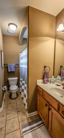 a room with storage and utility