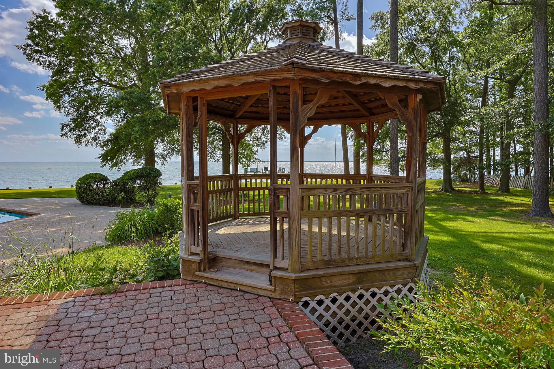 24190 Deep Neck Road Royal Oak, MD 21662 - Photo 10 of 48 gazebo with views
