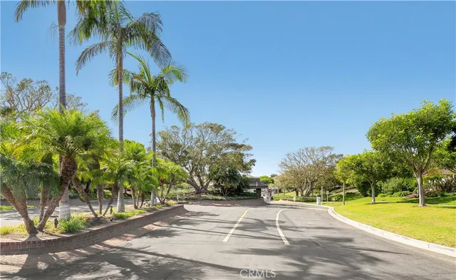 a view of a yard and entertaining space
